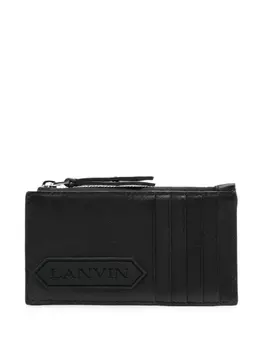 Lanvin картхолдер Signature, черный