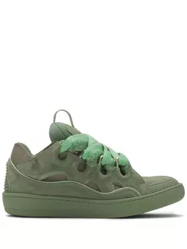 Lanvin кроссовки Curb, зеленый