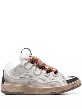 Lanvin массивные кроссовки Curb, белый