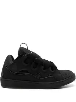Lanvin массивные кроссовки Curb, черный