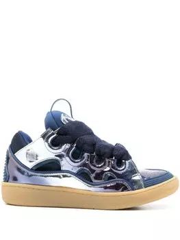 Lanvin массивные кроссовки Curb, синий