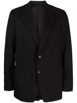 Lanvin однобортный пиджак, черный