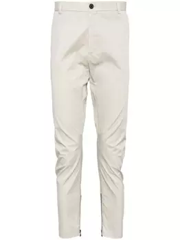 Lanvin плиссированные брюки прямого кроя, серый
