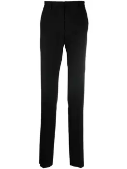 Lanvin прямые брюки из шерсти, черный