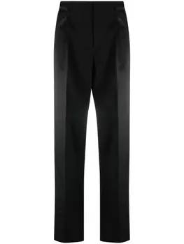 Lanvin прямые брюки строгого кроя, черный