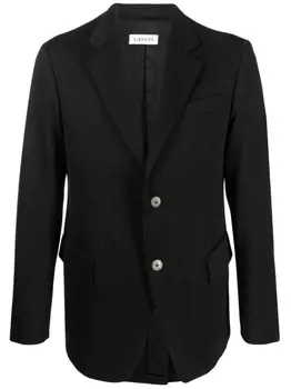 Lanvin шерстяной пиджак, черный