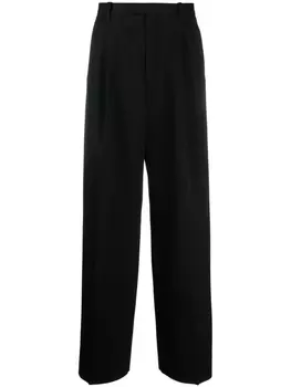Lanvin широкие брюки, черный