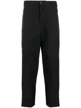 Lanvin укороченные шерстяные брюки, черный