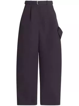 Lanvin зауженные брюки, фиолетовый