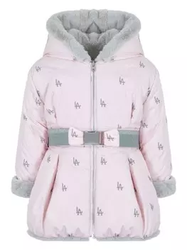 Lapin House двусторонний пуховик, серый