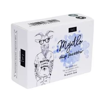 Laq мыло с активированным углем для мужчин 85 мл, Gel Man