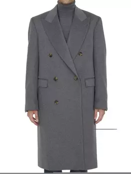Lardini двубортное пальто, серый
