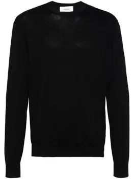 Lardini джемпер с круглым вырезом, черный