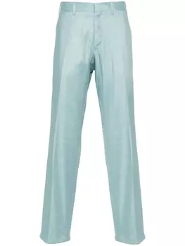Lardini зауженные брюки Drop Reg, синий