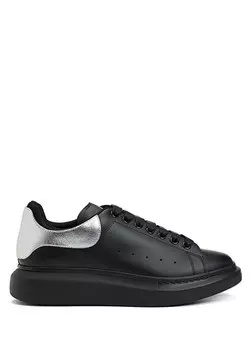 Larry мужские кожаные кроссовки Mcqueen, черный