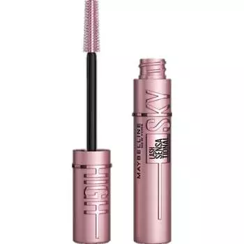 Lash Sensational Sky High Средство для снятия макияжа с черных глаз и палетка теней The Nudes Maybelline New York, 1 шт.