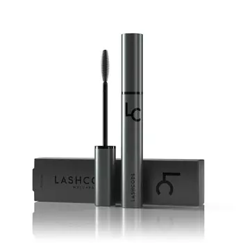 Lashcode, Тушь для ресниц, удлиняющая и утолщающая, 10 мл