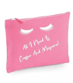 Lashes Все, что мне нужно, это кофе и косметичка для туши 60 SECOND MAKEOVER, розовый