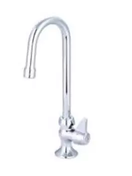 Латунный барный кран Central Brass 0280-Ac17 с одной ручкой, polished chrome