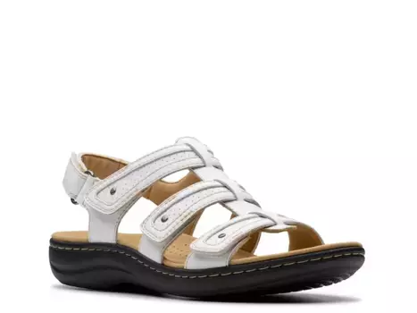 Laurieann Ivy Сандалии Clarks, White Leather