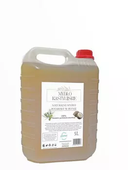 Lavens, Кастильское мыло, Оливковое для жидкой стирки, Натуральный калий, 5 л