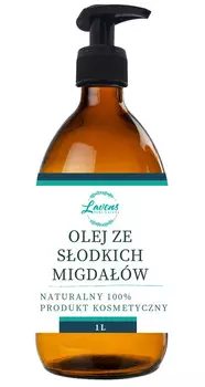 Lavens, Масло сладкого миндаля, дозатор, 1000мл