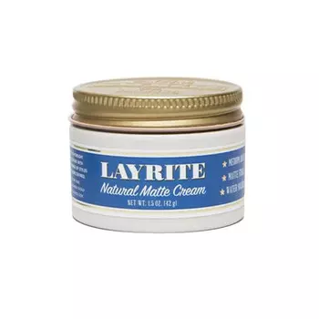 Layrite Natural Matte Cream Матирующая помада для волос 297г