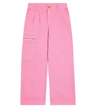 Le de nmes большие джинсы карго Jacquemus Enfant, розовый