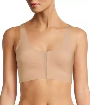 Le Mystere Smooth Shape Беспроводной регулируемый бюстгальтер-минимайзер, бежевый
