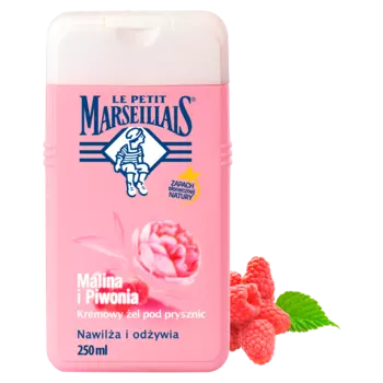 Le Petit Marseillais Raspberry&Peony крем-гель для душа, 250 мл