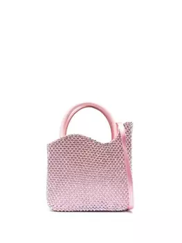 Le Silla мини-сумка Gilda с кристаллами, розовый