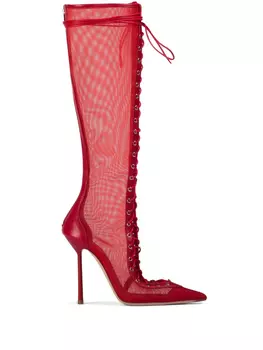 Le Silla сапоги Colette 120, красный