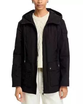 Леандро Парка с капюшоном Moncler, черный