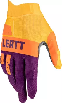 Leatt 1.5 GripR Перчатки для мотокросса, фиолетовый/желтый