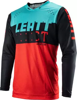 Джерси Leatt 4.5 Lite Мотокросс, красно-черно-синее