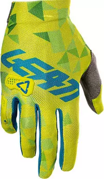 Перчатки Leatt GPX 2.5 V22 X-Flow, желто-синее