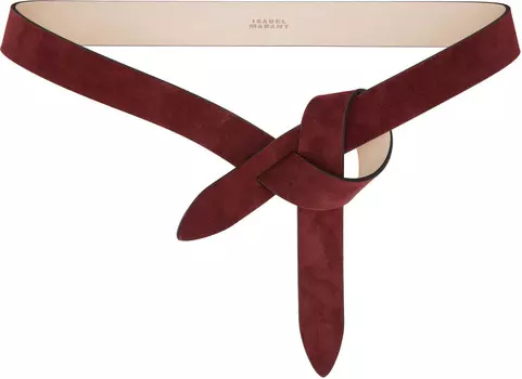Лечче Пояс Isabel Marant, Burgundy
