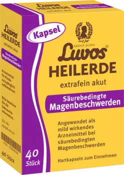 Лечебные глиняные капсулы экстратонкие острые 40 штук Luvos Heilerde