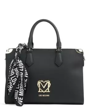 Леди фулярная сумочка из искусственной кожи Love Moschino, черный