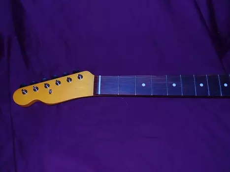 LEFTY 21 лад 1960-х годов ручная отделка классический C Telecaster Allparts Fender Лицензированный гриф из розового дерева Telecaster Neck