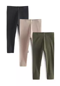 Леггинсы 3 PACK Next, цвет green
