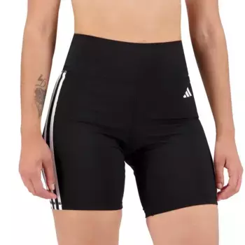 Леггинсы adidas Essentials 3 Stripes High-Waisted short, черный