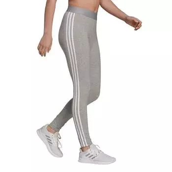 Леггинсы adidas Essentials 3 Stripes, серый
