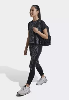 Леггинсы adidas Performance, темно-серый
