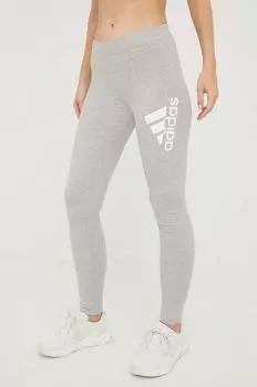 Леггинсы adidas, серый