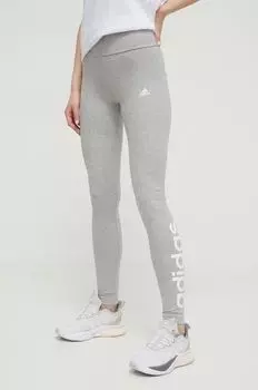 Леггинсы adidas, серый