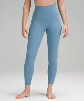 Леггинсы Align с высокой посадкой Lululemon, синий