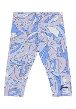Леггинсы Allover-Print Guess, цвет hellblau