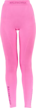 Леггинсы Balenciaga Athletic Leggings 'Neon Pink', розовый