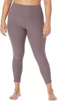 Леггинсы Beyond Yoga Plus Size Out Of Pocket High Waisted Spacedye Midi Leggings, цвет Woodland Heather